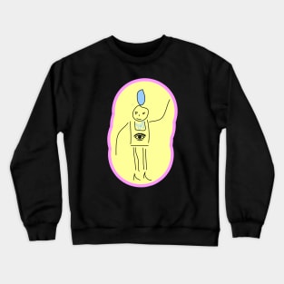 Watch the stars when your eyes are closed Crewneck Sweatshirt